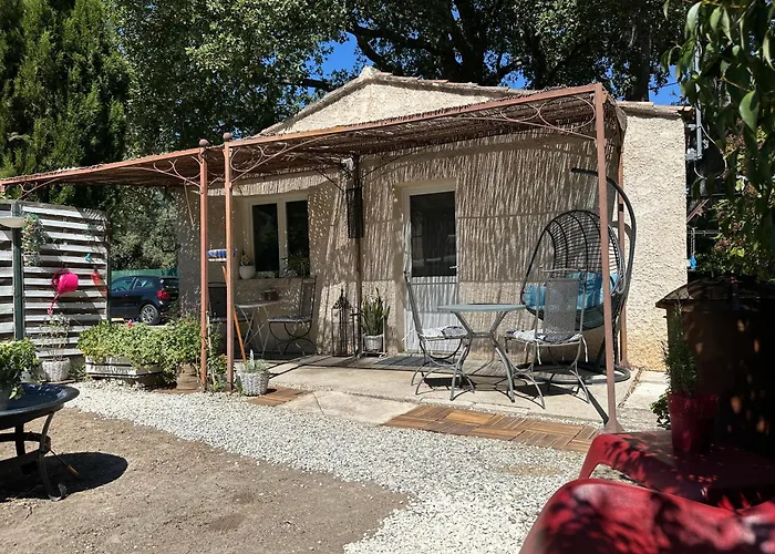 Villa Theolina Maisonnette Lumineuse Avec Jardin, Parking Prive Au Calme A Aix
